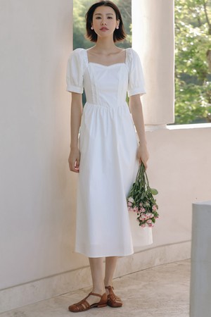 LS_Classy cotton long dress