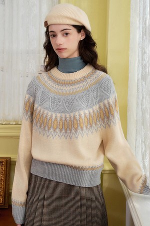 SR_Snow Fair Pullover Knit_2color