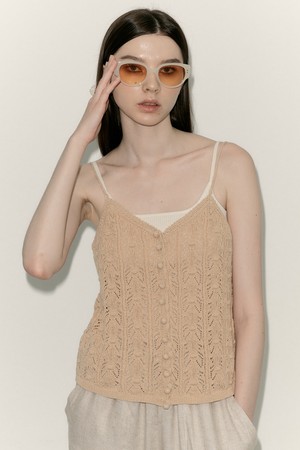 AR_Solid knit bustier_2color