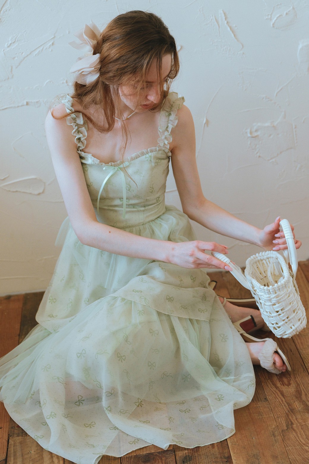 ★Cest Moidew★ Cest_Forest fairy camisole layered dress Cest_Forest fairy camisole layered dress_Cest Moidew - 코오롱몰