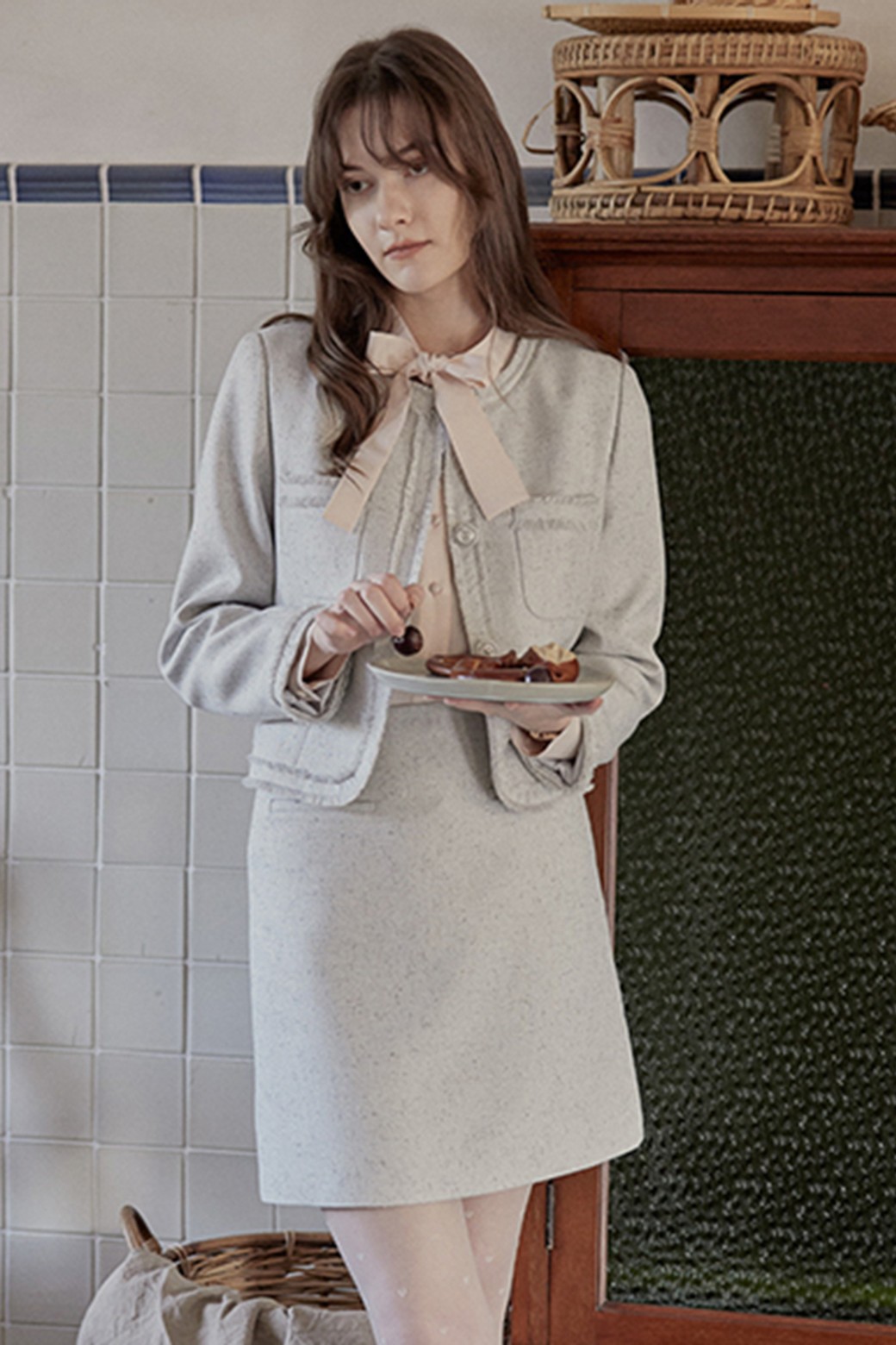 Proud Mary - 미니스커트 - PM_Temperament high waist skirt