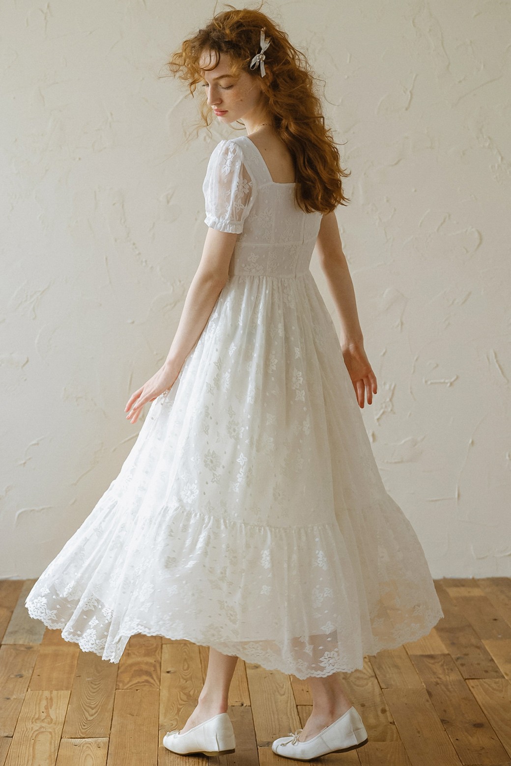 ★Cest Moidew★ Cest_Pure lace mesh fishtail dress Cest_Pure lace mesh fishtail dress_Cest Moidew - 코오롱몰