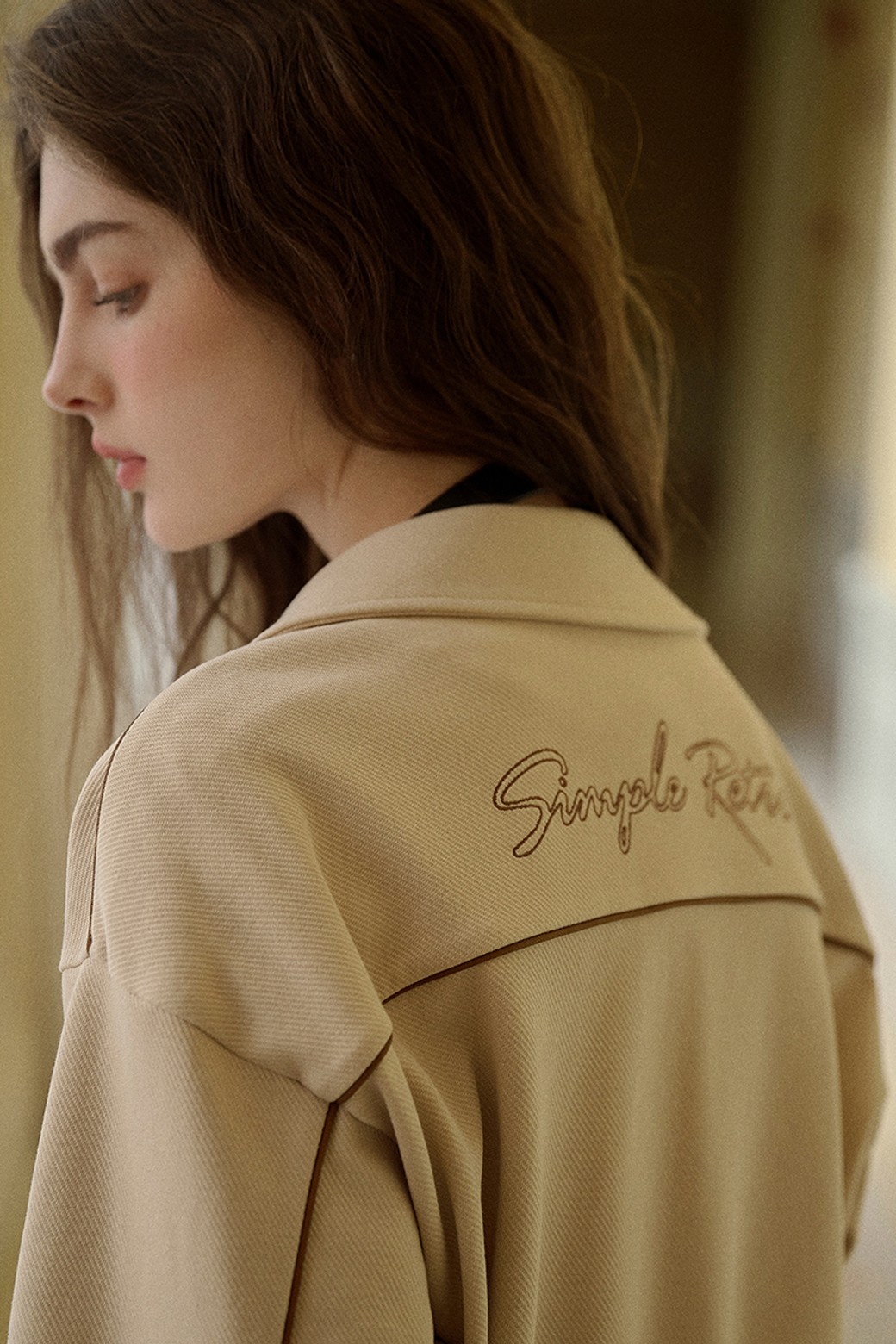 Simple Retro - 점퍼 - SR_Classic lapel casual jacket