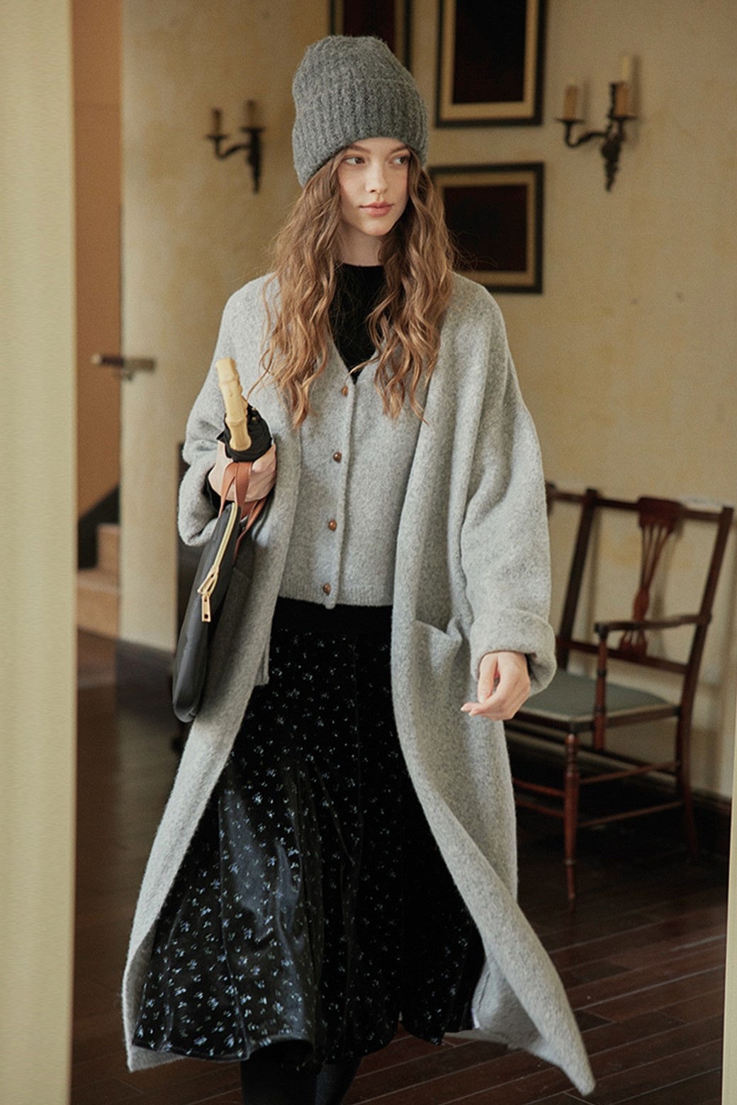Proud Mary - 가디건 - PM_Soft cardigan two-piece set