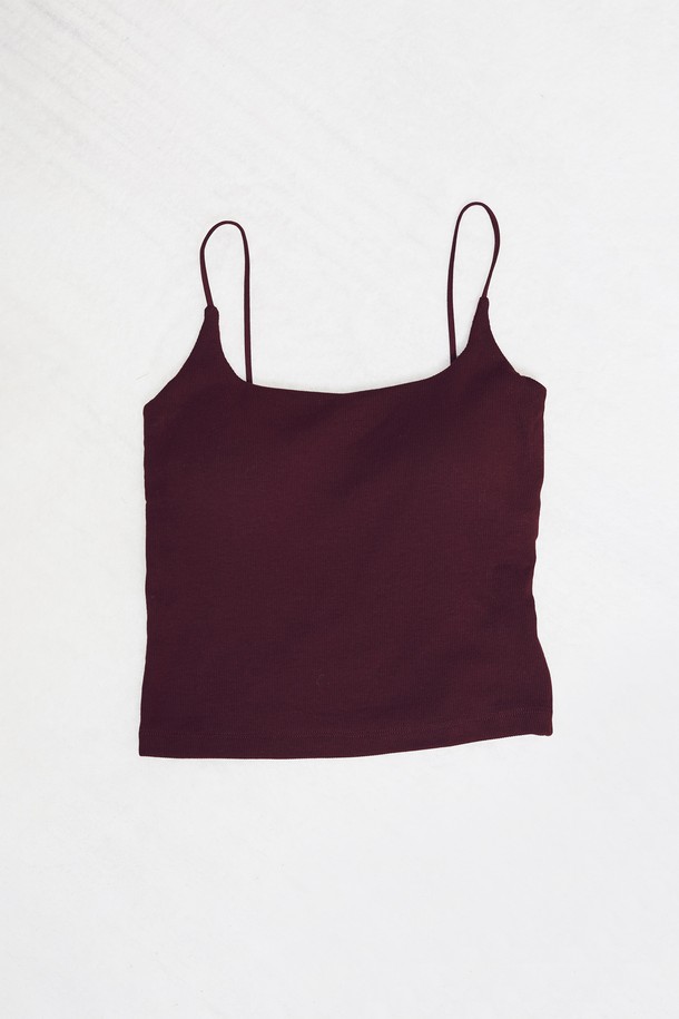 Melanie Joy - 민소매티셔츠 - MJ_Slim shoulder line tank top_6color