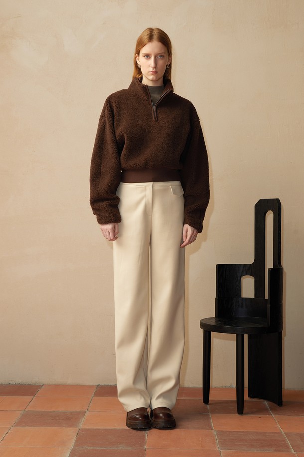 PIASTUDIO - 롱/미디팬츠 - BA_Commuter straight pants_2color