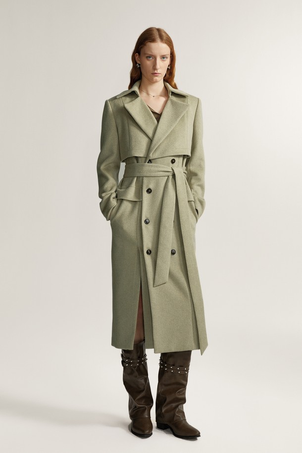 PIASTUDIO - 코트 - BA_Elegant wool coat_2color