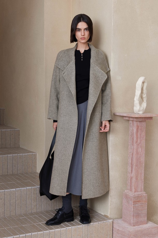 YYIAM - 코트 - YY_Gentle semi overfit coat