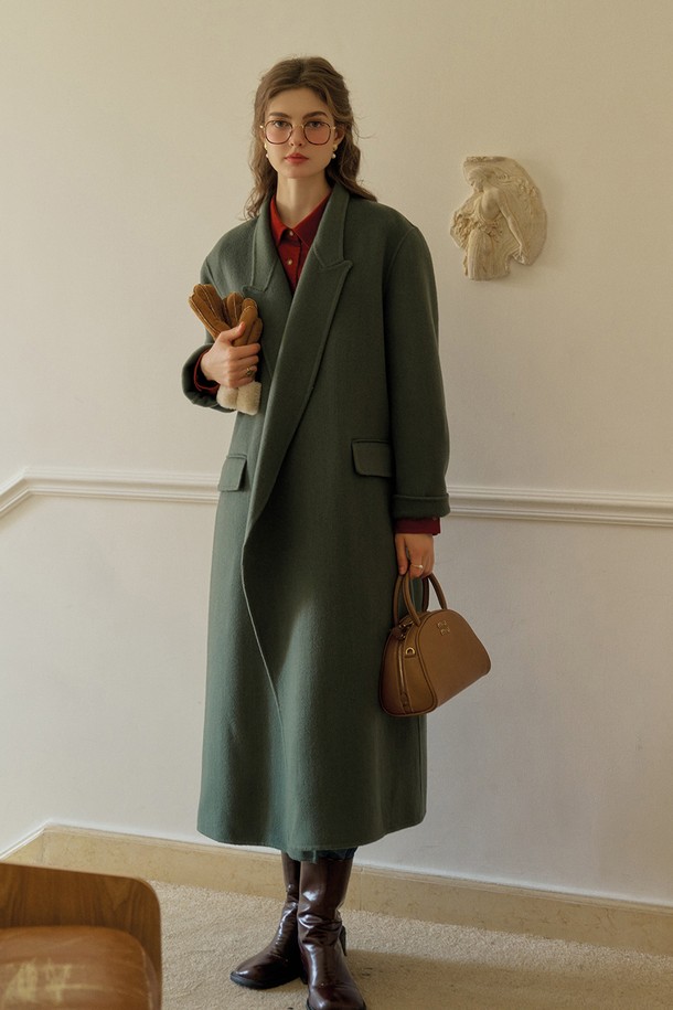 Simple Retro - 코트 - SR_Classic wool long coat