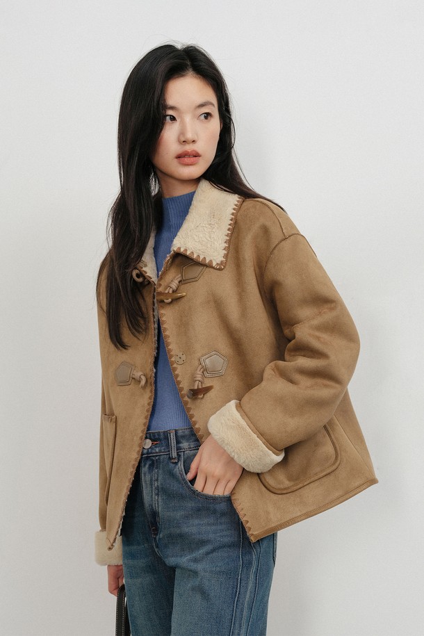 LANGSON - 자켓 - LS_Casual suede mustang jacket