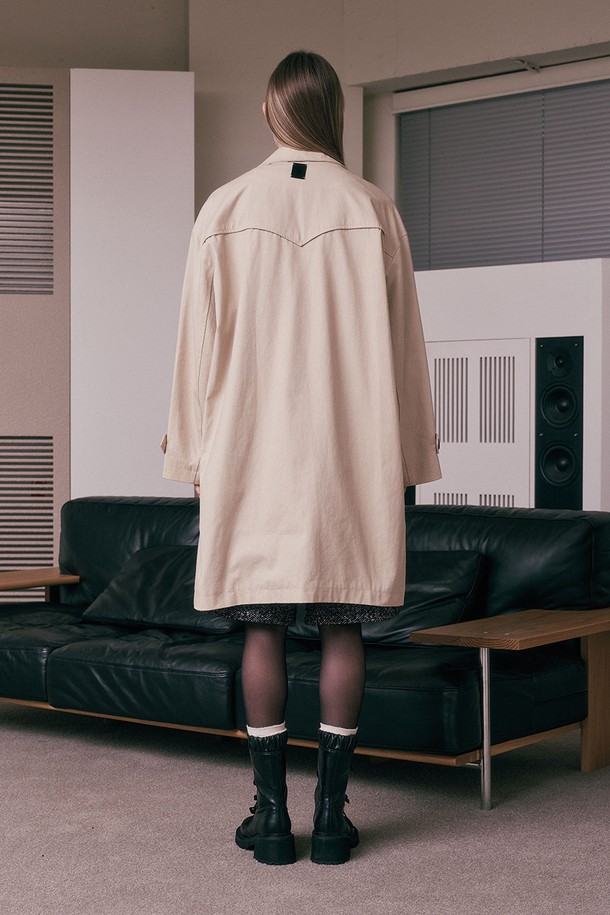 Aei&Rei - 코트 - AR_Mid-length basic coat