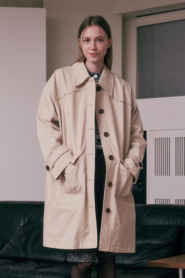 Aei&Rei - 코트 - AR_Mid-length basic coat