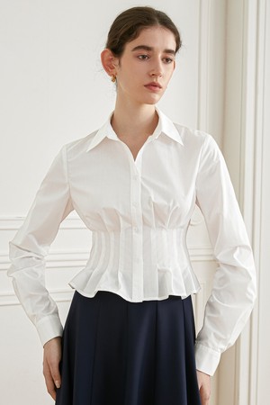 YY_White tunic shirt