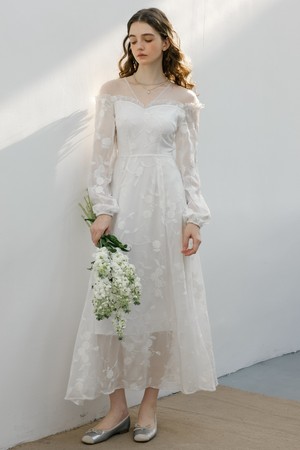 DD_Bride lace embroidered dress