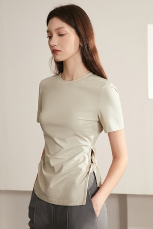 BA_Side knot top_BEIGE