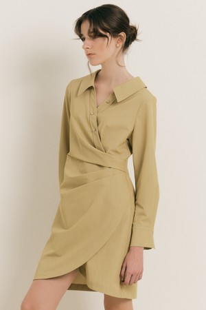 WD_Deconstructed shirt dress_YELLOW