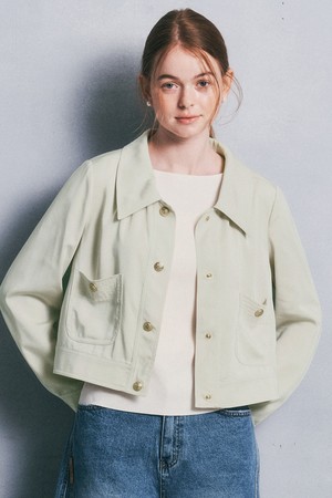 WD_Double pocket cropped jacket