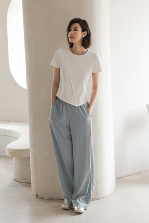 LS_Casual straight pants_2color