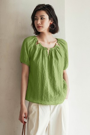 LS_Vintage green loose top