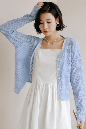 LS_Wind sprint blue cardigan