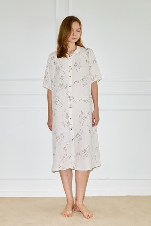 MJ_Bamboo pattern nightgown