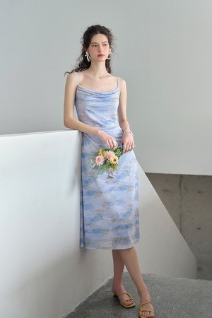 SR_Blue lagoon slip dress