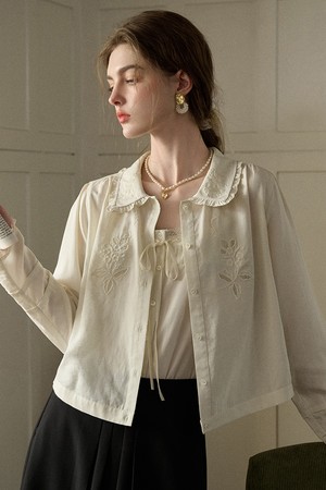 SR_Vintage embroidery shirt