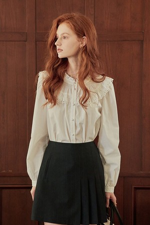 PM_Palace lace frill shirt