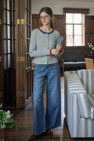 SR_Casual wide-leg pants