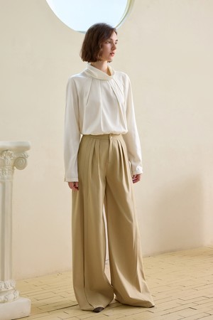 YY_Commuter wide-leg pants_4color
