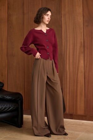 YY_Commuter wide-leg pants_4color