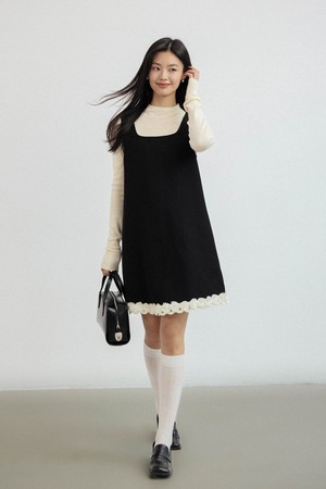 LS_Loose sleeveless basic dress