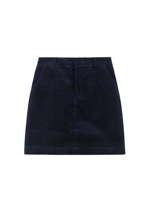 LS_Corduroy mini skirt_4color