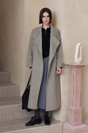 YY_Gentle semi overfit coat