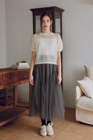 IT_Tulle ballet elegant skirt_2color