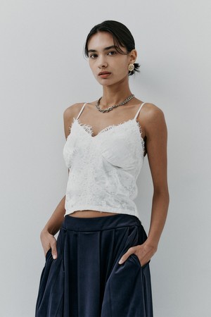 IT_Velvet short tank top_3color