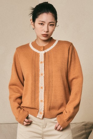 AR_Lace knit cardigan_2color