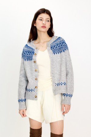 AR_Nordic totem cardigan_2color