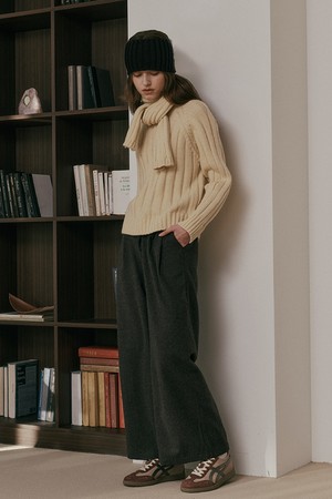 AR_Loose winter pants_GRAY