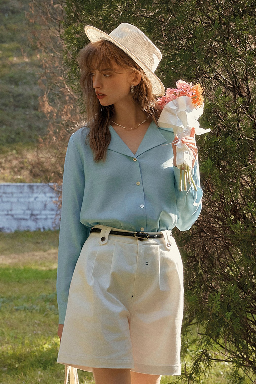 Simple Retro - 셔츠 - SR_Freyer overture urban shirt_2color