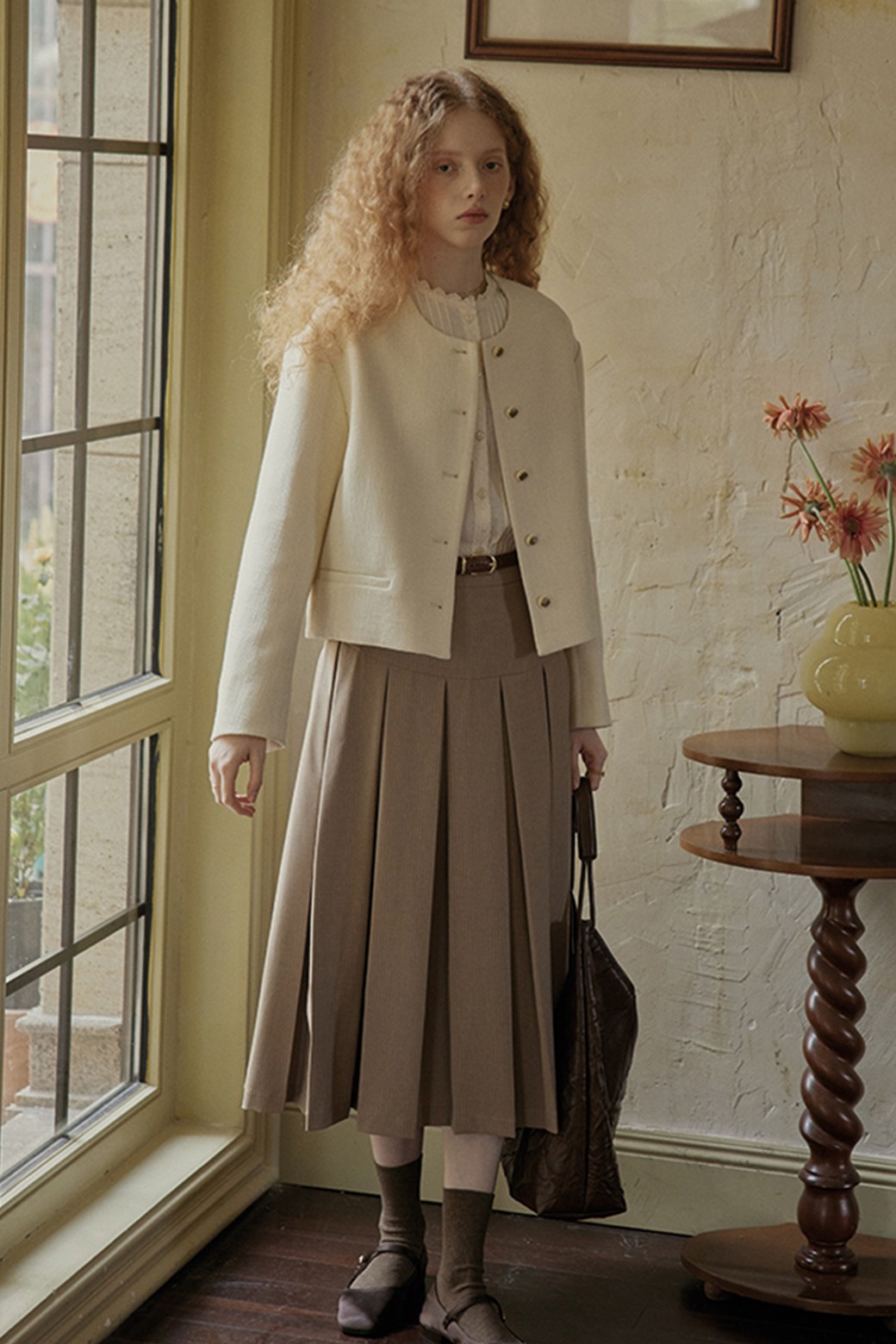 Proud Mary - 자켓 - PM_Simple elegant jacket_IVORY