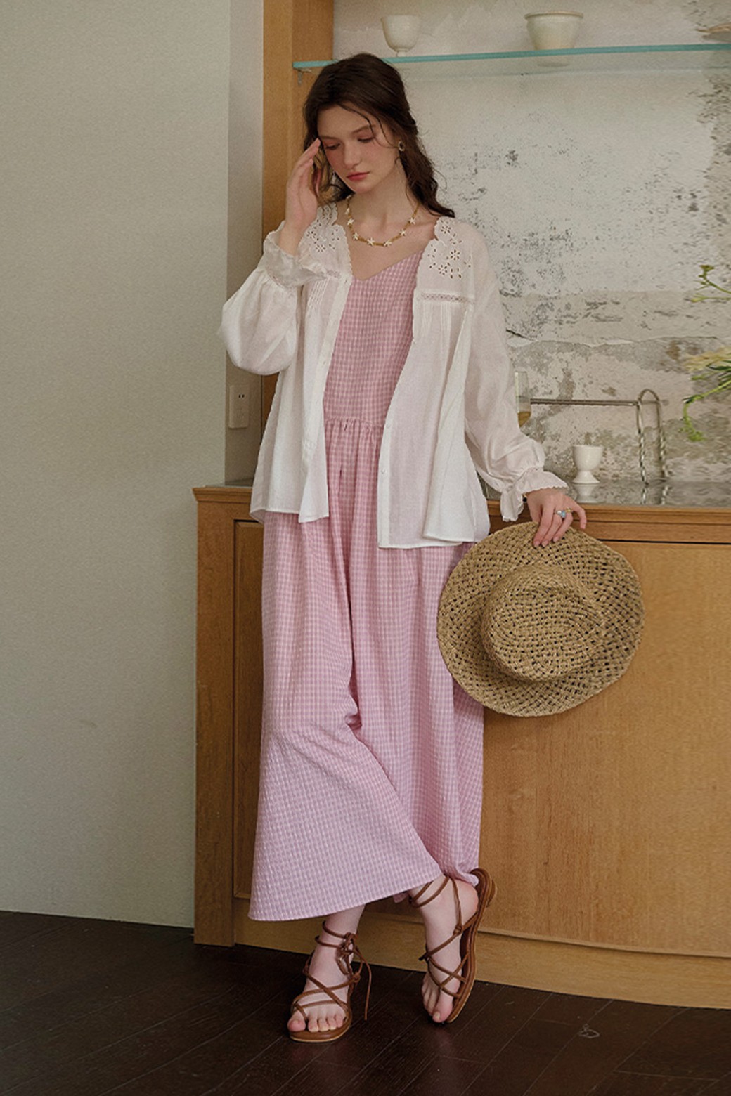 Simple Retro - 셔츠 - Tencel ramie french shirt