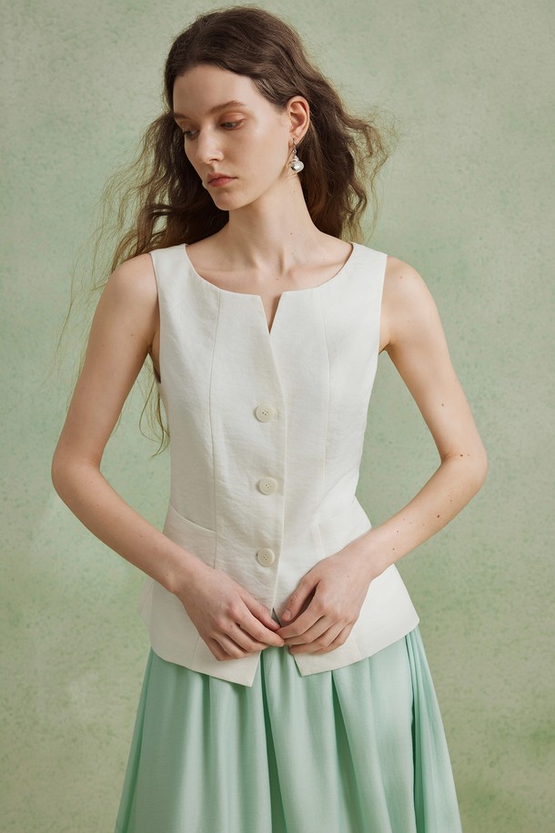 YYIAM - 베스트 - Fashionable stylish vest_2color