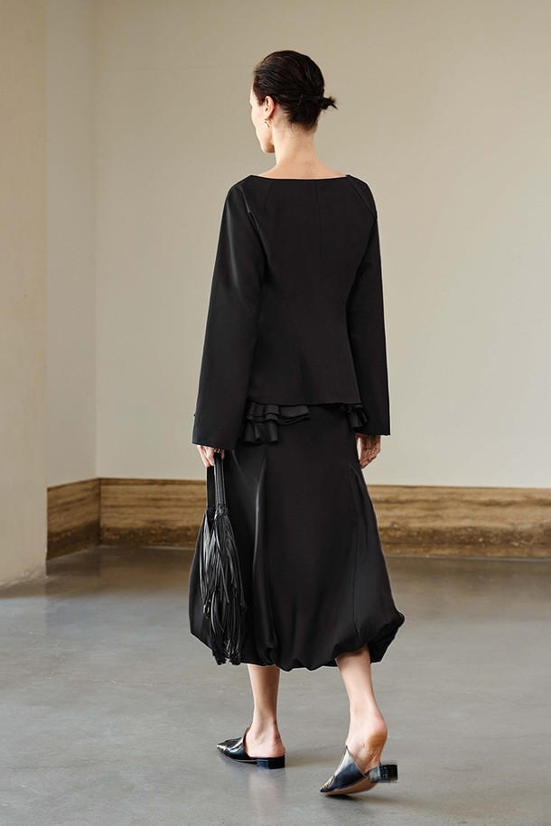 YYIAM - 미디스커트 - YY_High-end feminine skirt