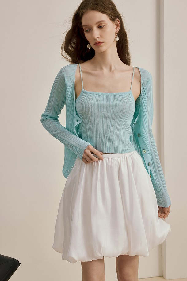YYIAM - 미니스커트 - High waist slim short skirt