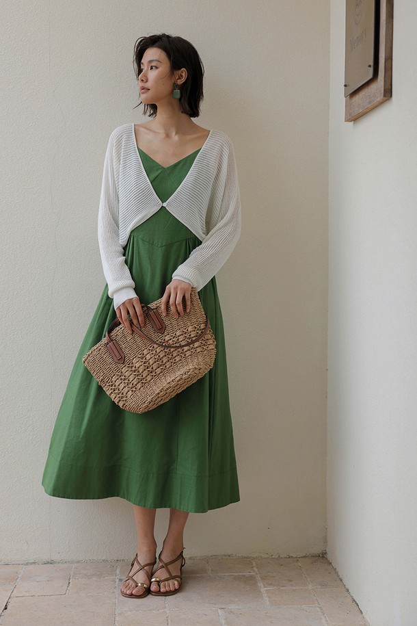LANGSON - 가디건 - Over cover-up cardigan