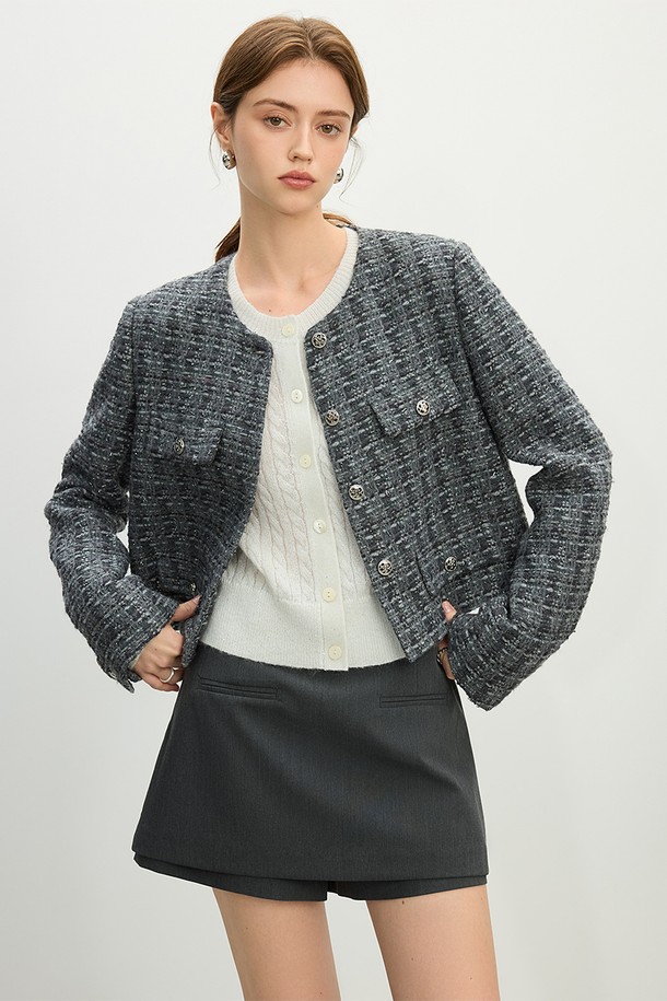 WE'DEE - 자켓 - WD_Elegance tweed jacket