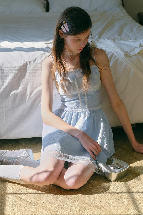 Cest Moidew - 민소매 원피스 - Cest_Jacquard lace sleeveless dress