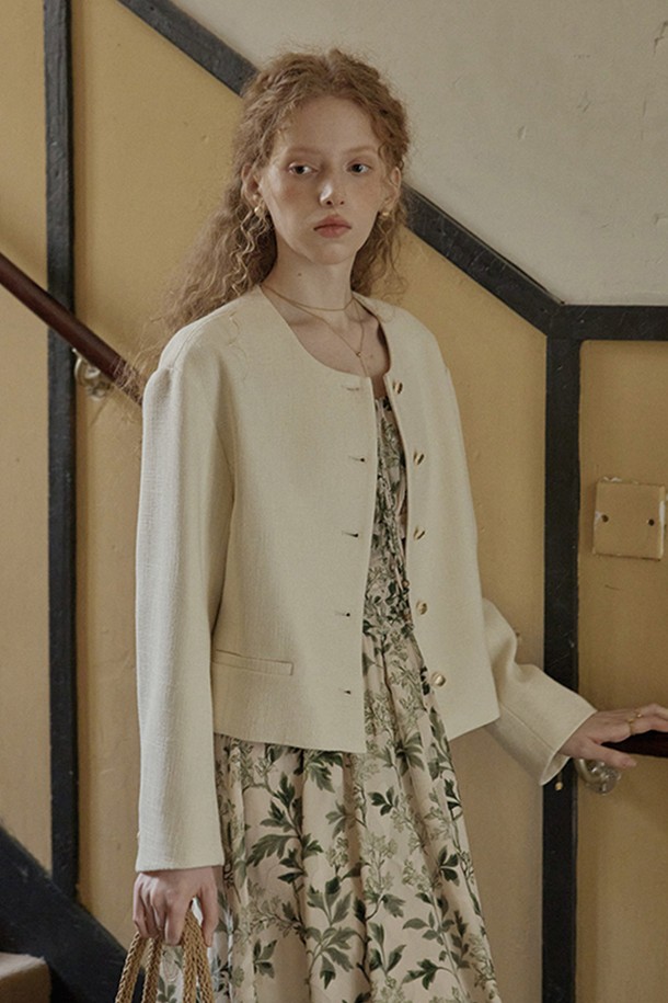 Proud Mary - 자켓 - PM_Simple elegant jacket_IVORY