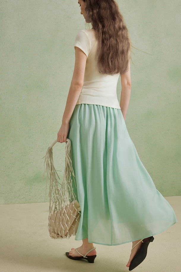 YYIAM - 롱스커트 - Super beautiful unique skirt_2color